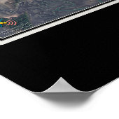 Tybee Island Georgia Satellite Poster Map (Hoek)