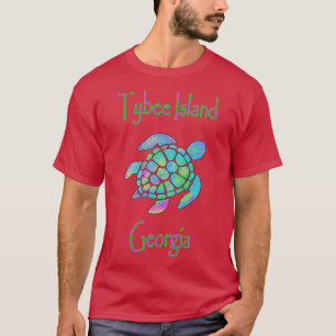 Tybee Island Georgia Sea Turtle T-shirt