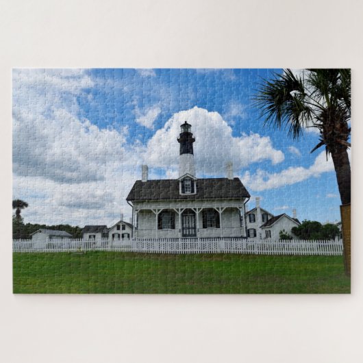 Tybee Island, Georgia vuurtoren  Legpuzzel (Horizontaal)