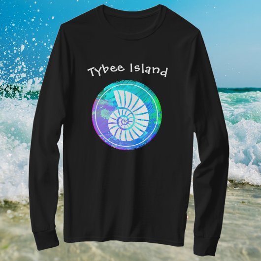 Tybee Island Georgia Zee Shell T-shirt