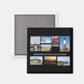 Tybee Island Georiga Magnet (Voorkant / Achterkant)