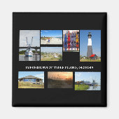 Tybee Island Georiga Magnet (Voorkant)