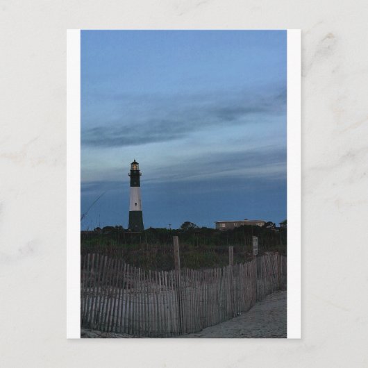 Tybee Island Light House Savannah, GA Briefkaart (Voorkant)