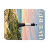 Tybee Island Light Magneet (Horizontaal)