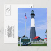Tybee Island Light Station Briefkaart (Voorkant / Achterkant)