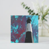 Tybee Island Light Station uitnodiging (Staand voorkant)