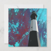 Tybee Island Light Station uitnodiging (Voorkant)