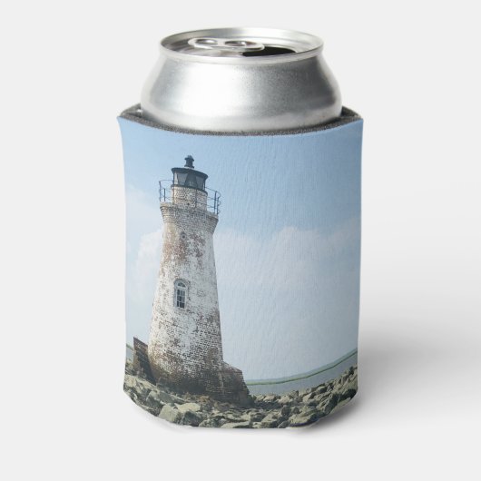 Tybee Island Lighthouse Blikjeskoeler (Blikje Achterkant)