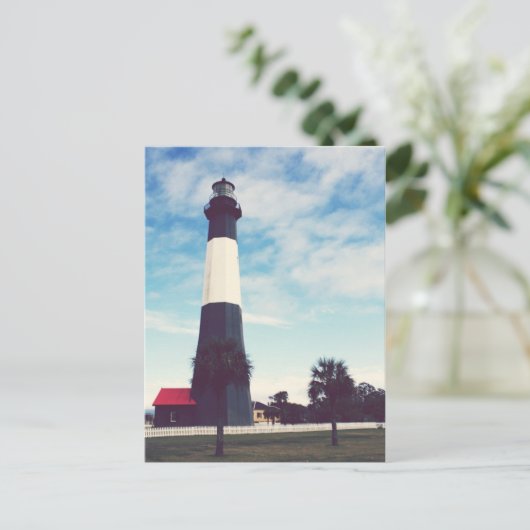 Tybee Island Lighthouse Briefkaart (Staand voorkant)