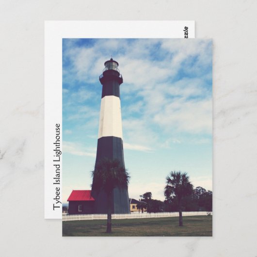 Tybee Island Lighthouse Briefkaart (Voorkant / Achterkant)