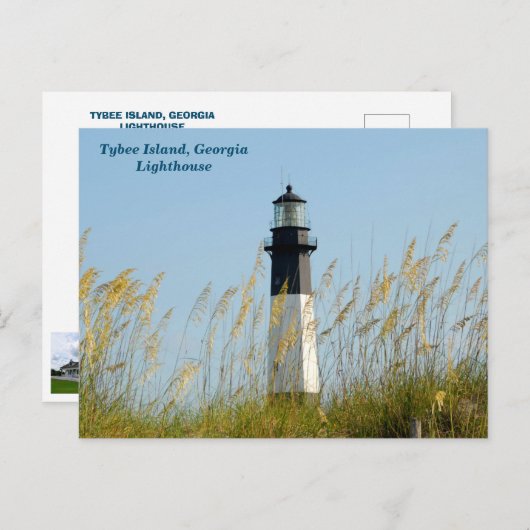 Tybee Island Lighthouse Briefkaart (Voorkant / Achterkant)