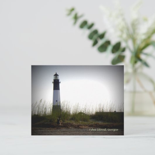 Tybee Island Lighthouse Briefkaart (Staand voorkant)