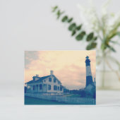 Tybee Island Lighthouse Briefkaart (Staand voorkant)