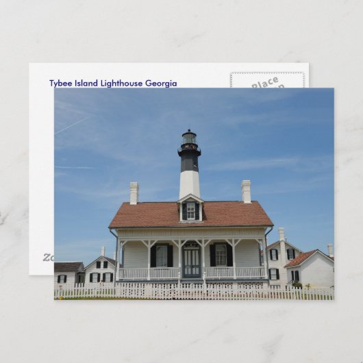 Tybee Island Lighthouse Briefkaart (Voorkant / Achterkant)
