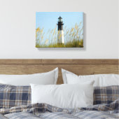 Tybee Island Lighthouse  Canvas Afdruk (Insitu (Slaapkamer))