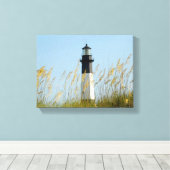 Tybee Island Lighthouse  Canvas Afdruk (Insitu (Houten vloer))