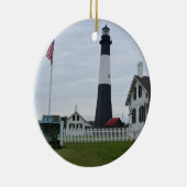 Tybee Island Lighthouse Keramisch Ornament (Rechts)