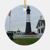 Tybee Island Lighthouse Keramisch Ornament (Voorkant)