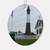 Tybee Island Lighthouse Keramisch Ornament (Links)
