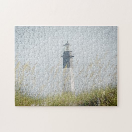 Tybee Island Lighthouse Legpuzzel (Horizontaal)