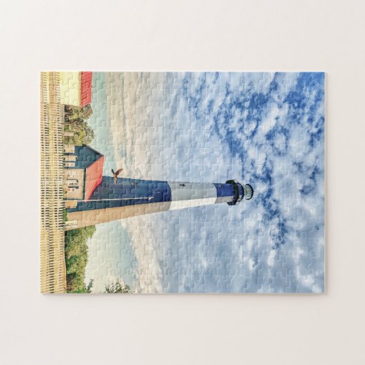 Tybee Island Lighthouse Legpuzzel (Horizontaal)