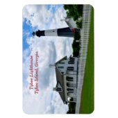 Tybee Island Lighthouse Magneet (Verticaal)