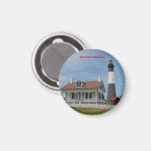 Tybee Island Lighthouse Magneet (Voorkant / Achterkant)