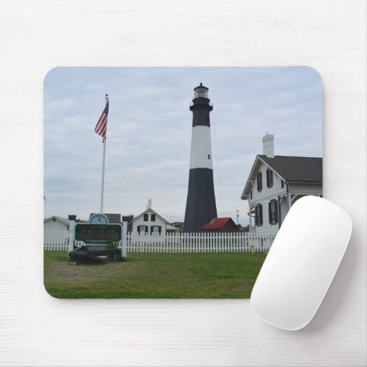 Tybee Island Lighthouse Muismat (Met muis)