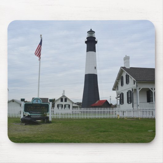 Tybee Island Lighthouse Muismat (Voorkant)