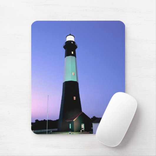 Tybee Island Lighthouse Muismat (Met muis)