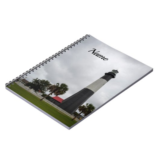 Tybee Island Lighthouse Notitieboek (Linkerzijde)