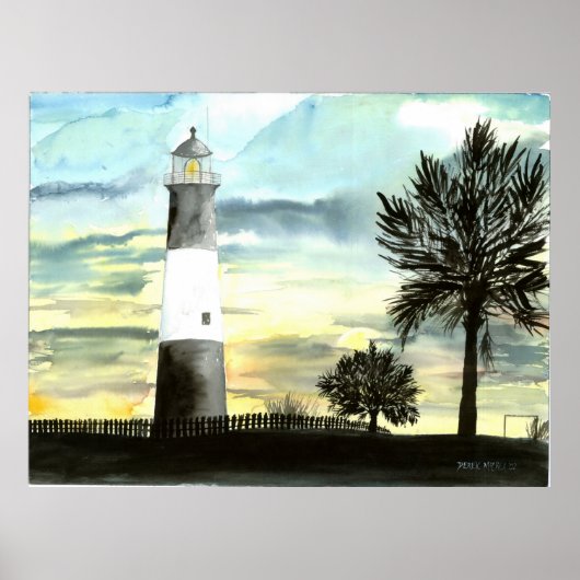 TYBEE ISLAND LIGHTHOUSE POSTER (Voorkant)