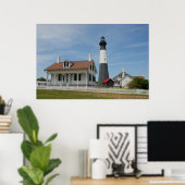 Tybee Island Lighthouse Poster (Thuiskantoor)