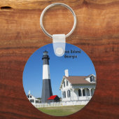Tybee Island Lighthouse Sleutelhanger (Voorkant)