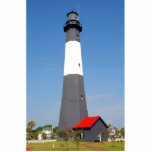 Tybee Island Lighthouse Staand Fotobeeldje<br><div class="desc">vuurtoren op het eiland Tybee Georgia</div>