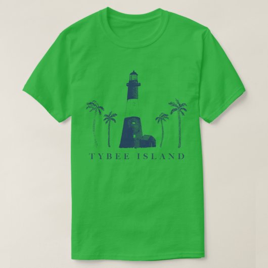 Tybee Island Lighthouse T-shirt (Design voorkant)