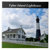 Tybee Island Lighthouse Tegeltje (Voorkant)