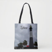 Tybee Island Lighthouse Tote Bag (Voorkant)