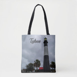 Tybee Island Lighthouse Tote Bag