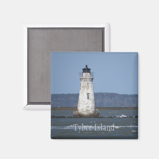 Tybee Island magneet (Voorkant / Achterkant)