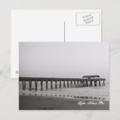 Tybee Island Pier Briefkaart (Voorkant / Achterkant)
