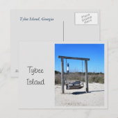 Tybee Island Swing Briefkaart (Voorkant / Achterkant)