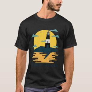 Tybee Island Tropical Sunset Lighthouse Tourist Va T-shirt
