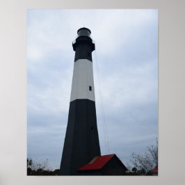 Tybee Island Vuurtoren Foto op een Poster