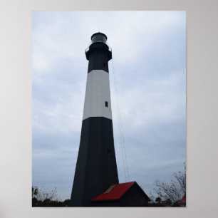 Tybee Island Vuurtoren Foto op een Poster