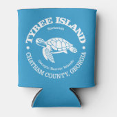 Tybee Island (zeeen schildpad) Blikjeskoeler (Voorkant)