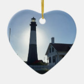 Tybee Lighthouse Keramisch Ornament (Voorkant)