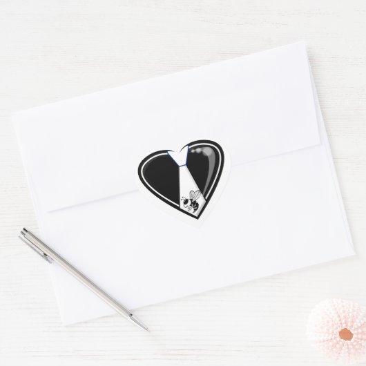 TYBEE LOVE HART STICKER (Envelop)
