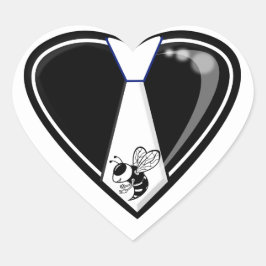 TYBEE LOVE HART STICKER