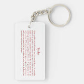 Tyche (Fortuna) Sleutelhanger (achterkant)